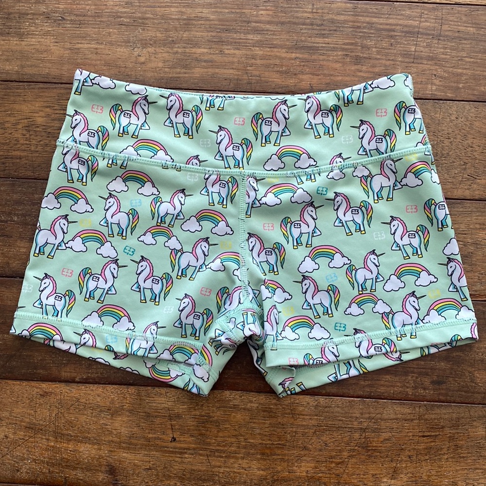 IAB MFG workout no rise shorts